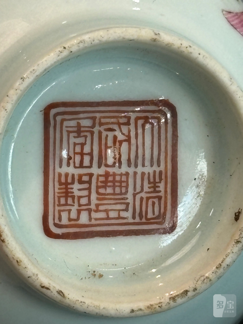 清晚期 粉彩十二花神杯 - 图8